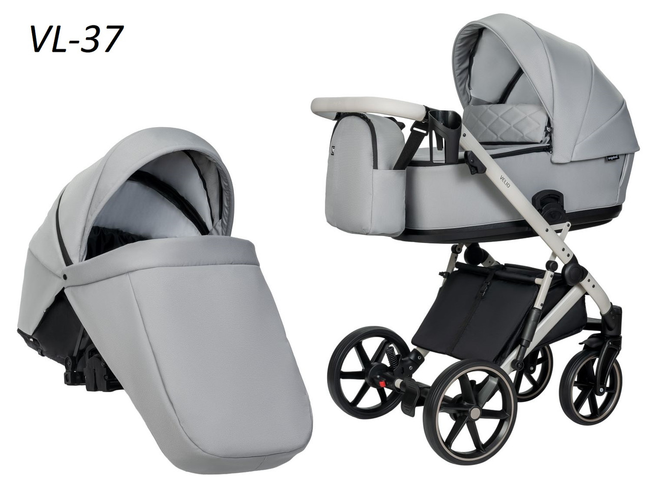 Дитяча універсальна коляска 2 в 1 "Velio Lux", фото 1