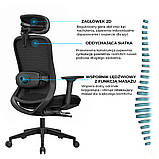 Ергономічне крісло Angel fizjO з функцією масажу, фото 9