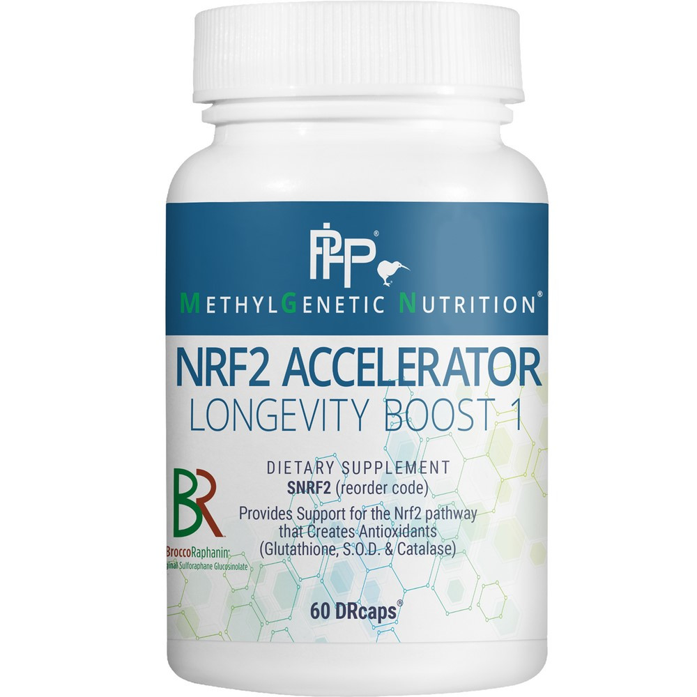 Professional Health Products Nrf2 Accelerator Longevity Boost 1 / Підтримка шляху Nrf2 60 капсул, фото 1