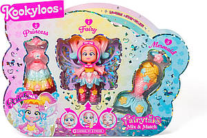 Лялька Kookyloos Fairytale Mix & Match Rainbow 3 in 1 - Рейнбоу 3 в 1 принцеса, русалка, фея PKLSP106IN210