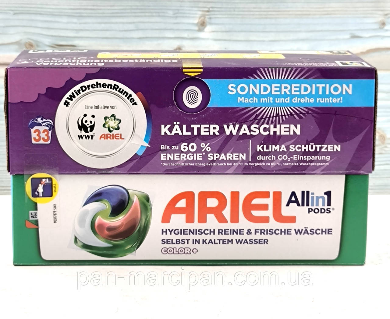 Капсули для прання Ariel All in One 33 шт., фото 1