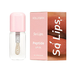 Зволожувальна олія для губ HOLLYSKIN So Lips Peptide Lip Oil 001 Lemon Glaze, 4 мл (0417h)