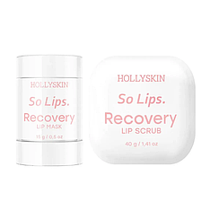 Відновлювальна маска для губ + скраб для губ HOLLYSKIN So lips (0388h)