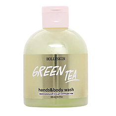Зволожувальний гель для миття рук і тіла HOLLYSKIN Green Tea, 300 мл (0254h)