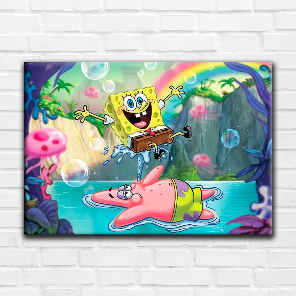 "Губка Боб" - Плакат 120*91 см, фото 1