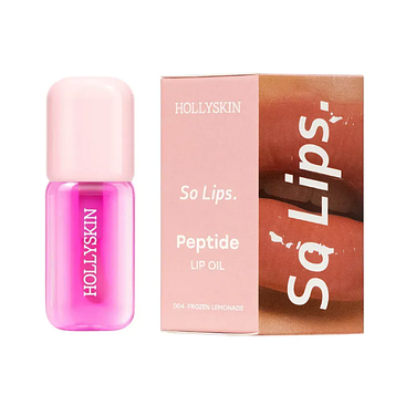 Зволожувальна олія для губ HOLLYSKIN So Lips Peptide Lip Oil 004 Frozen Lemonade, 4 мл (0420h)