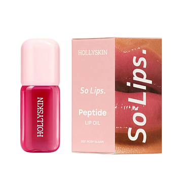 Зволожувальна олія для губ HOLLYSKIN So Lips Peptide Lip Oil 007 Rosy Gleam, 4 мл (0423h)