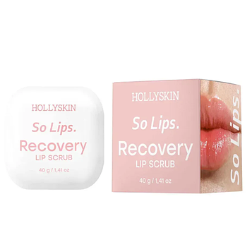 Відновлювальний скраб для губ HOLLYSKIN So lips, 40 г (0366h)