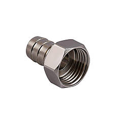 Штуцер 1/2" В 14 мм нержавіючий SU3G1S OPTIMUM, Китай