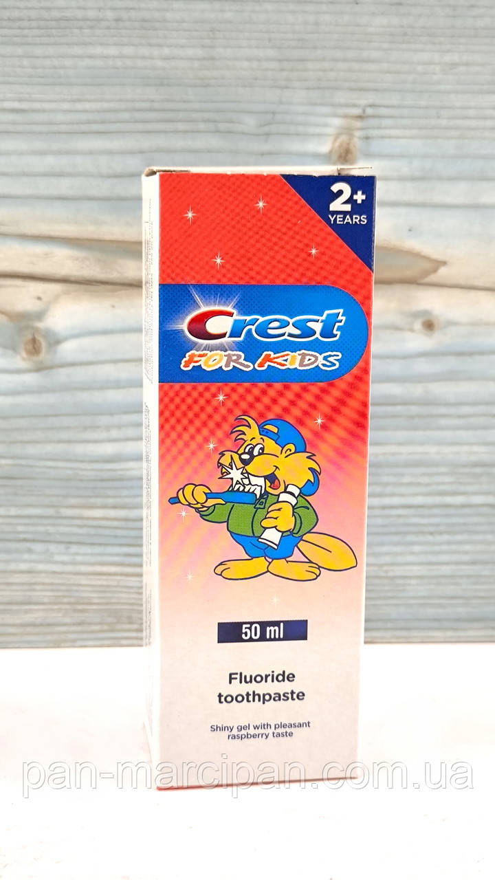 Дитяча зубна паста Crest For Kids 2+ 50 мл, фото 1