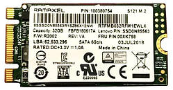 Ramaxel 32 ГБ  (M.2 2242, SATAIII, QLC, RTFMB032RFM1EWLX) ССД накопичувач