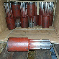 Перехідник кардана навісного обладнання (зовнішній шліц - 8, внутрішній шліц - 6) | арт. 8632