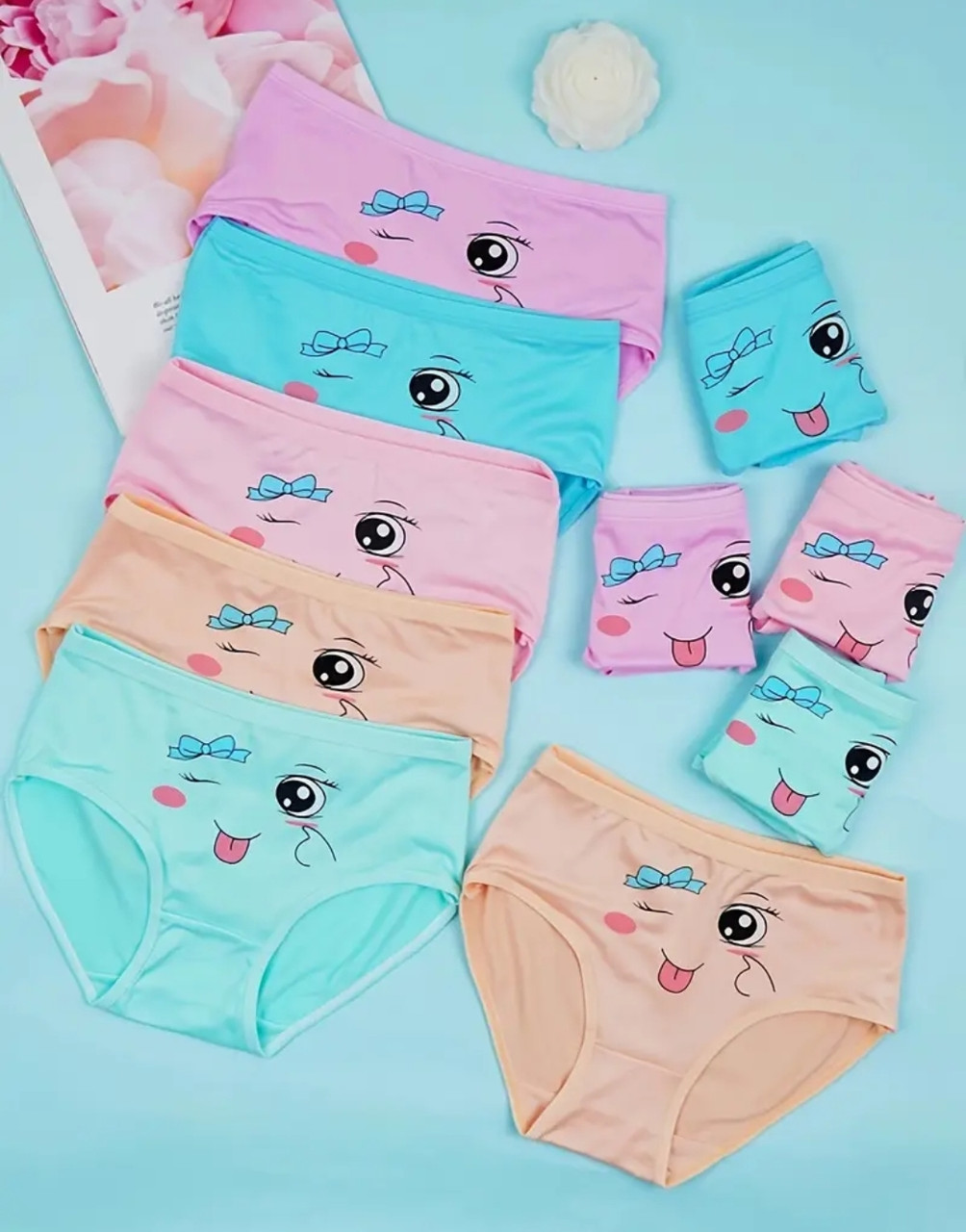 Трусики для дівчинки зріст 110-116 комплект 3 шт, фото 1