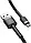Кабель Baseus USB CA-101 2.4A Cafule (CAMKLF-BG1) grey/black 1m, фото 3
