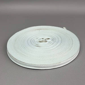 ЗНИЖКА! 1 см Кіперна стрічка (синтетична, біла) – 46м