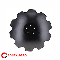 Диск борони зубчастий 560х5 Ø98 Samson