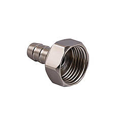 Штуцер 1/2" В 10 мм нержавіючий SU3E1S OPTIMUM, Китай