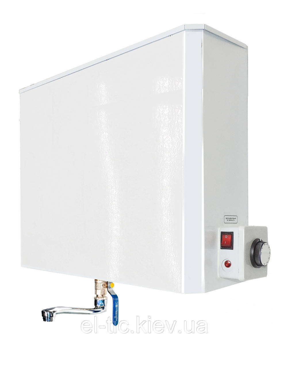 Умивальник  з підігрівом "Дачник" 50 л з кульовим краном, фото 1