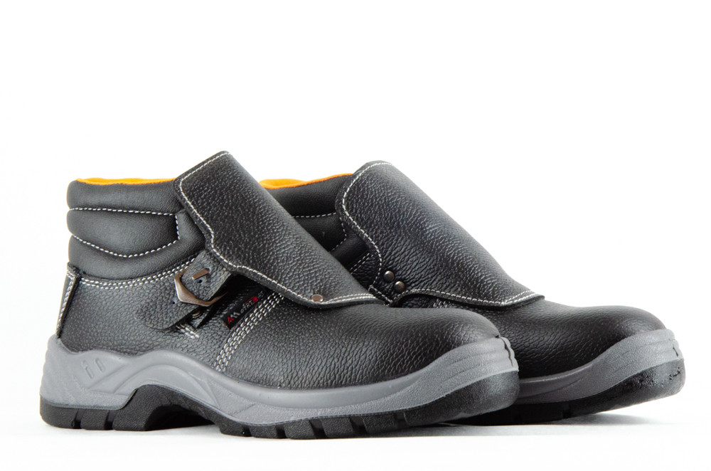 Сварювальні ботинки, взуття з металевим носком, Взуття зварювальника, безпечне взуття, Захист S1