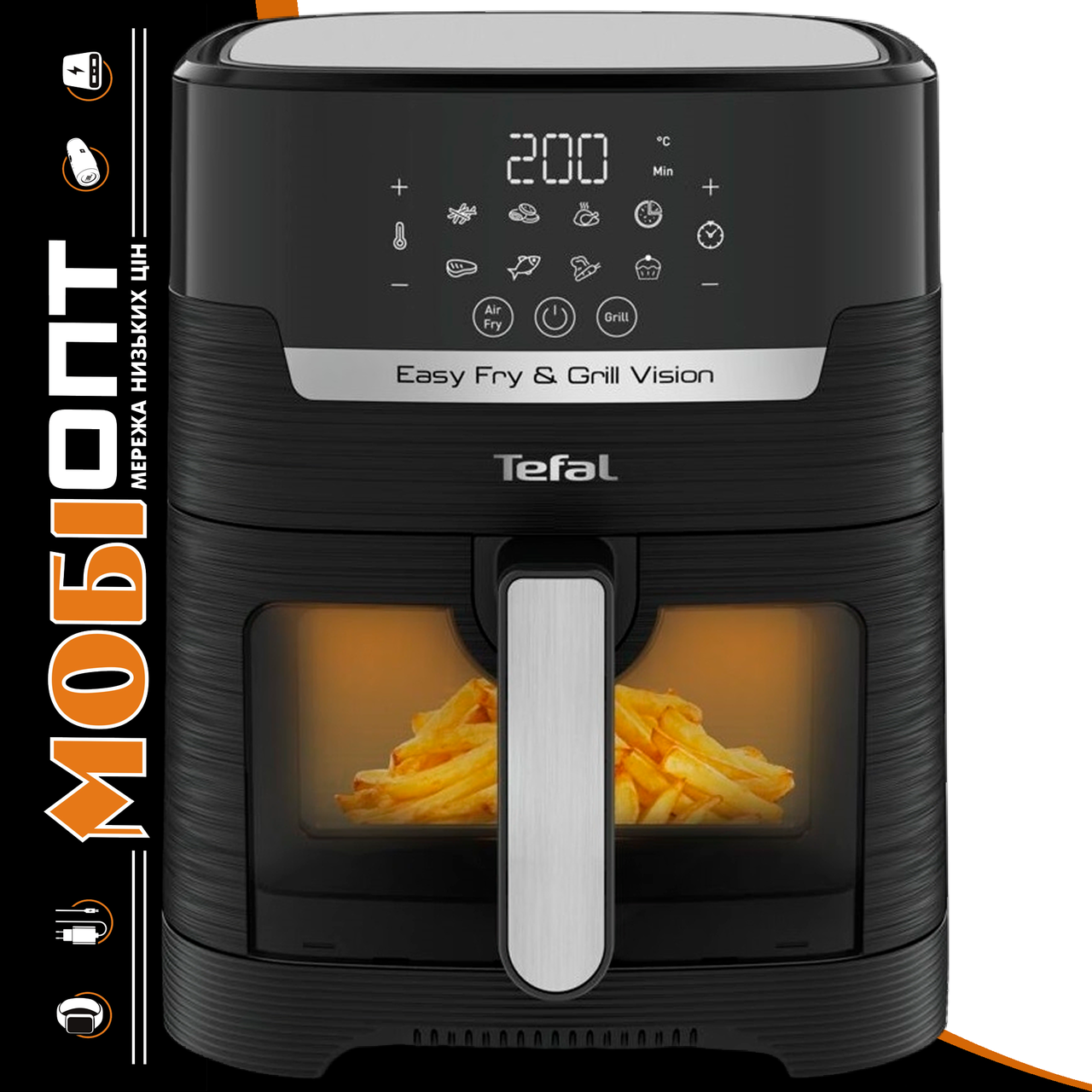 Мультипіч Tefal Easy Fry&Grill Vision Window EY506810 UA