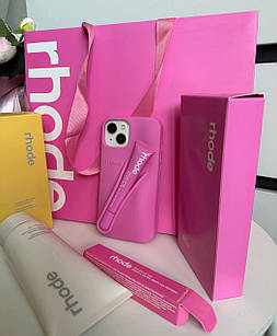 RHODE Shortcake – подарунковий набір у пакеті з чохлом, блиском для губ і гелем