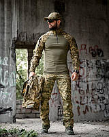 Тактичний костюм статутний, Військова форма статутна 3 в 1 Піксель куртка штани Ubacs / Убакс