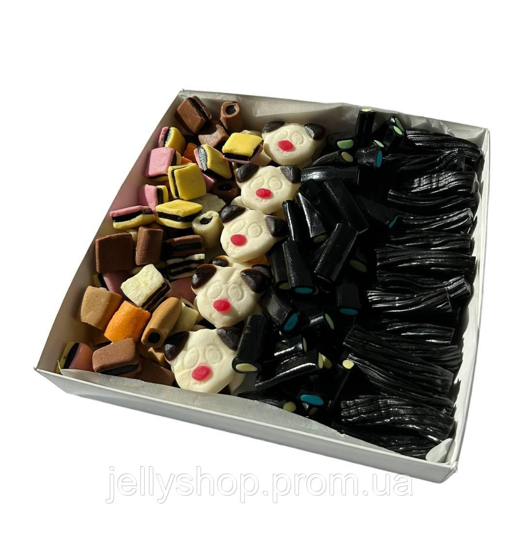 Мармеладный лакричный Бокс 500 грамм - фото 1 - id-p2086052951