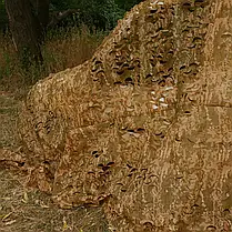 Маскувальна сітка Militex Мультикам 5х10м (площа 50 кв.м.), фото 2