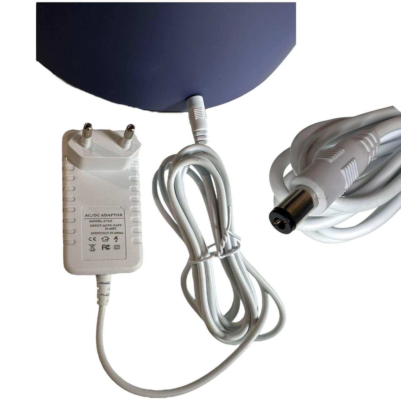 Адаптер змінний для манікюрної лампи з кабелем 1.5 м