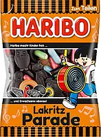 Желейный лакричный набор -HARIBO Lakritz Parade 340 грамм