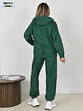 6610-3 Костюм жіночий турецька тринитка на флісі варьонка норма (3 од: 42,44,46), фото 3