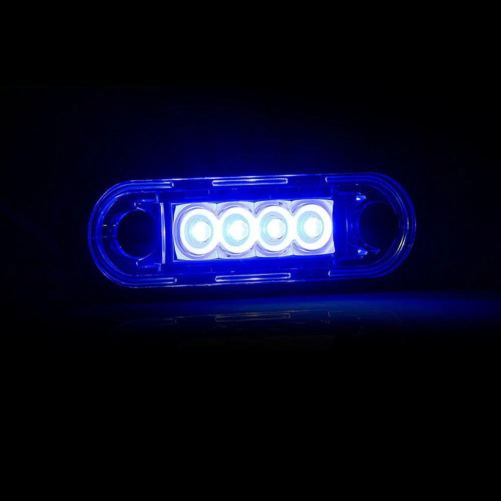 Ліхтар габаритний декоративний світлодіодний FRISTOM FT-073 N LED синій, фото 1