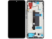 Дисплей для Xiaomi Redmi Note 13 Pro 5G, Poco X6 5G із сенсором чорний + рамка Amoled оригінал (54)