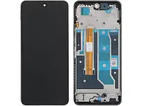 Дисплей для Realme C67 4G із сенсором чорний + рамка оригінал (54)