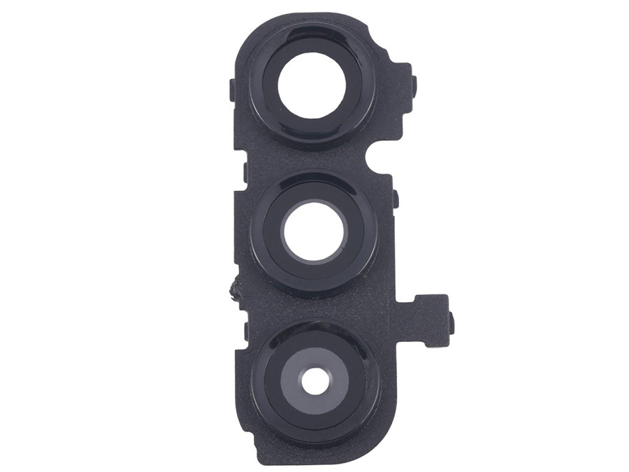 Скло камери для Samsung A16 (A165), A16 5G (A166) чорне + рамка, фото 1