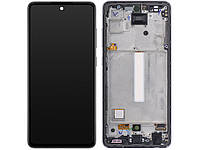 Дисплей для Samsung A52 (A525, A526, A528) із сенсором чорний + рамка TFT InCell