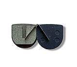 Колодки гальмівні велосипедні дискові DS012 24мм*24,5мм Jak YK-16, фото 5