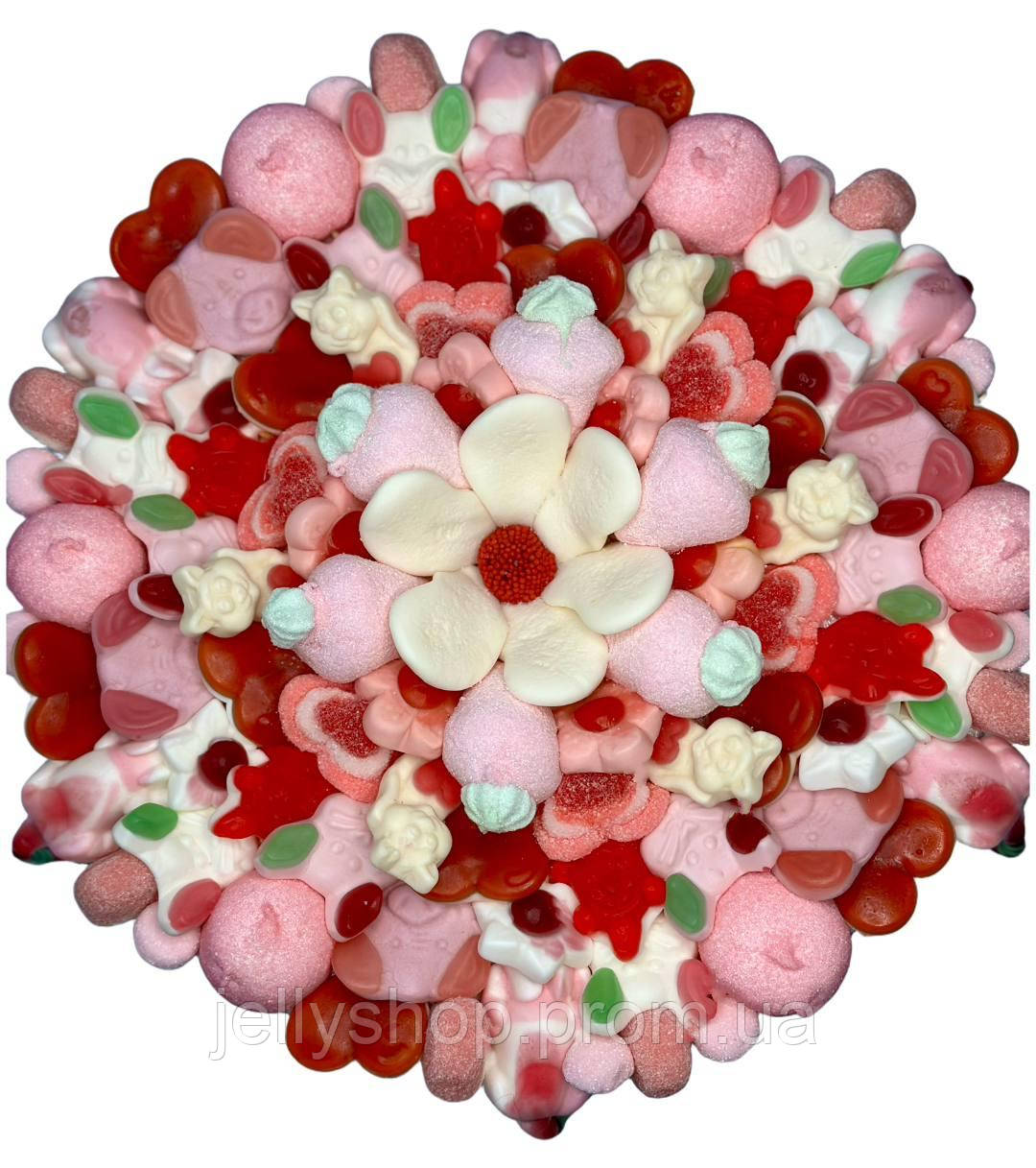 Мармеладный букет весом 970 грамм - фото 1 - id-p2069855413