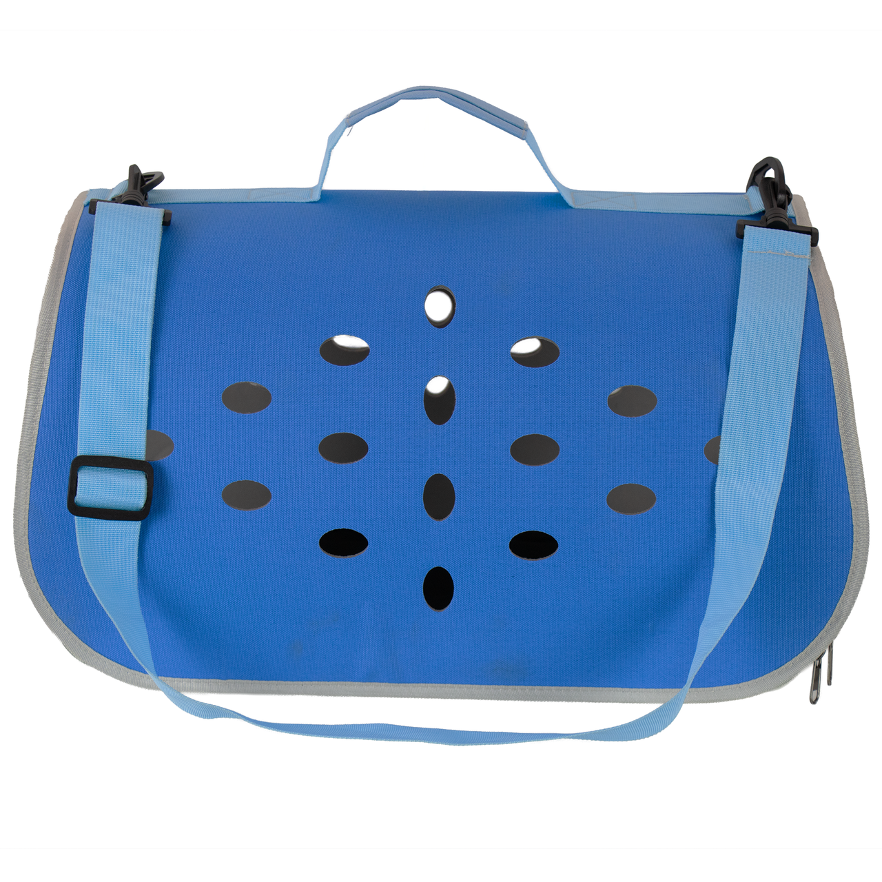 Сумка для перенесення котів та собак 48x26x25 см CosmoPet CP-12 Dark Blue, фото 1