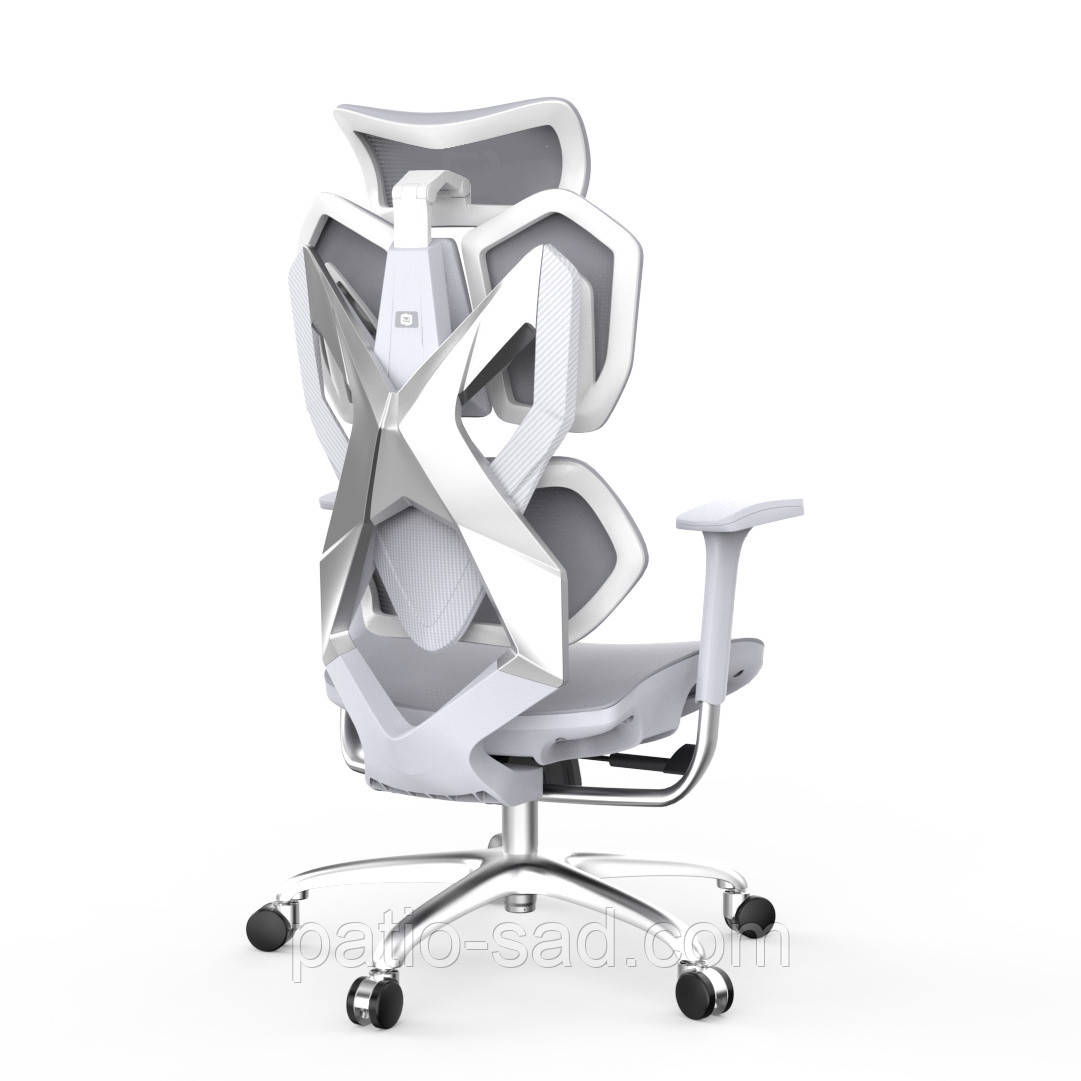 Ігрове ергономічне крісло Angel Furia Grey, фото 1