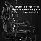 Ігрове ергономічне крісло Angel Furia Grey, фото 7