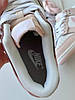 Жіночі кросівки Nike Dunk Low Pink Paisley Кеди Найк СБ Данк рожеві пейслі шкіра для дівчат, фото 6