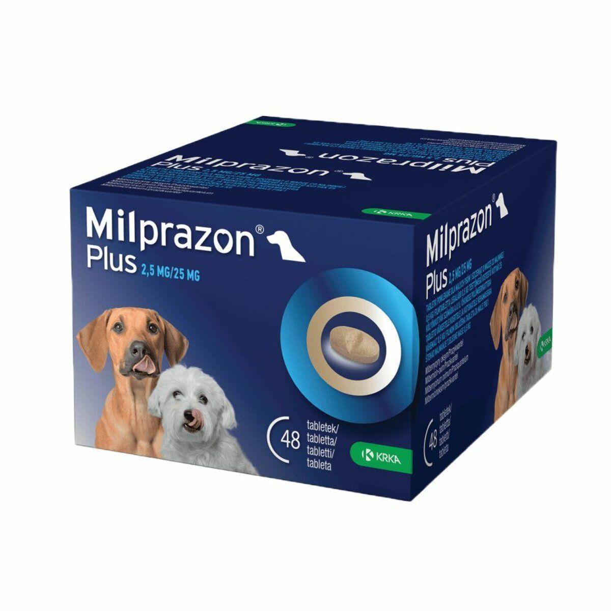 Мілпразон Плюс засіб від глистів для цуценят 2,5мг (4 таблетки)