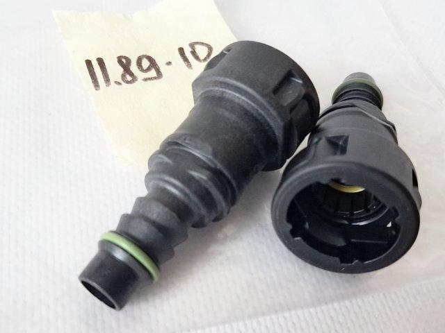 Штуцер паливопроводу прямий (Ø 11,89-10 мм) 7267, фото 1