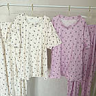 Жіночі піжами №1814 Білий, фото 3