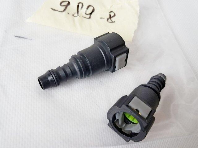 Штуцер паливопроводу прямий (Ø 9,89-8 мм) 7261, фото 1