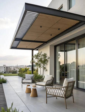 Навіси над входом