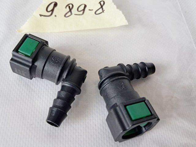 Штуцер паливопроводу кутовий (Ø 9,89-8 мм) 7260, фото 1