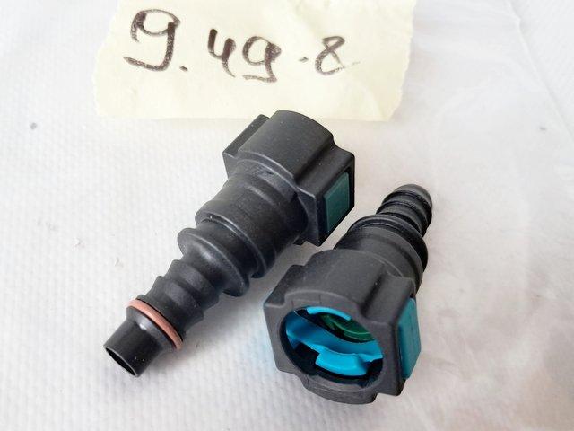 Штуцер паливопроводу прямий (Ø 9,49-8 мм) 7259, фото 1