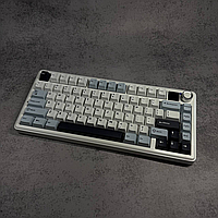 Бездротова механічна клавіатура AULA F75 MAX Blue White